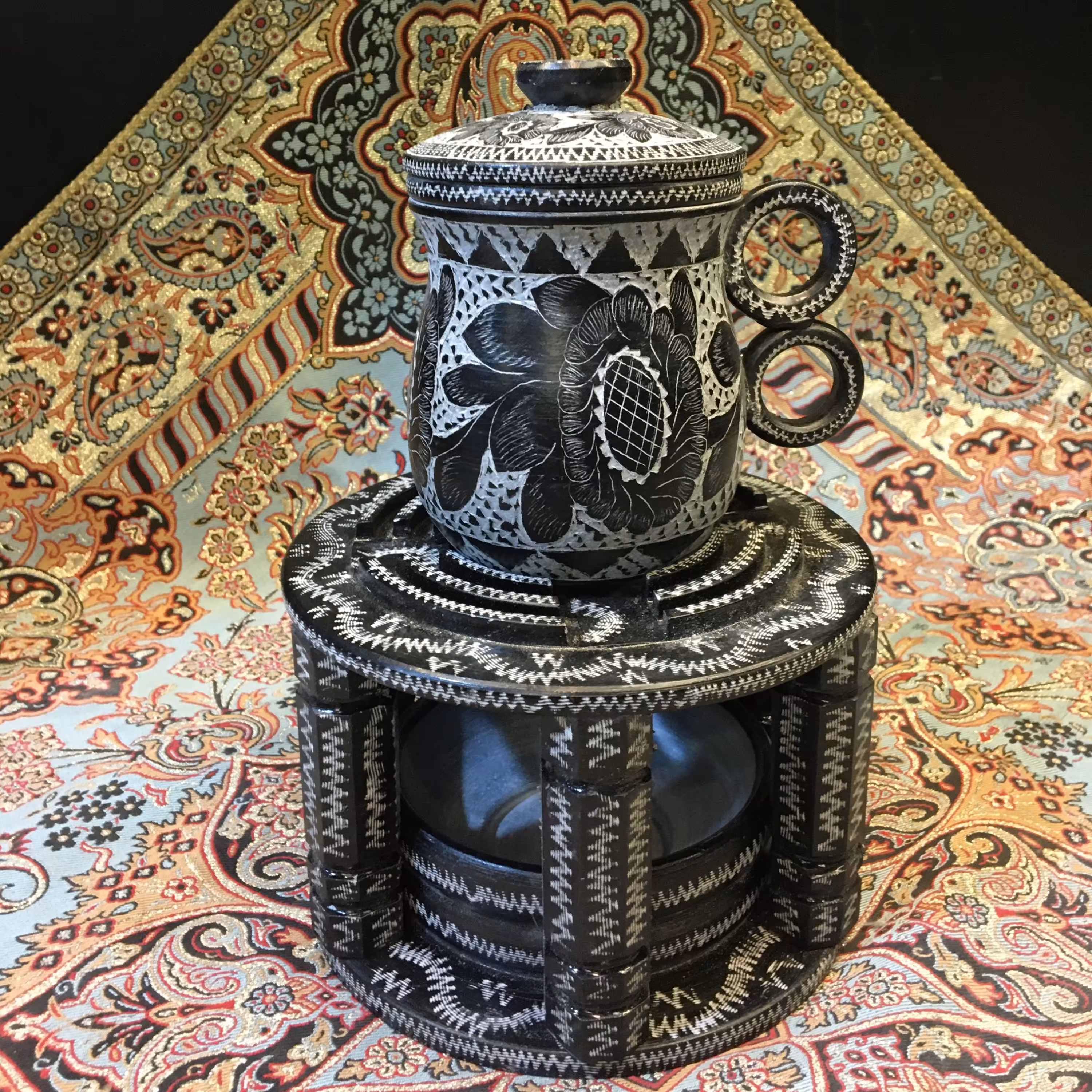 سرویس وارمر و دمنوش ساز سنگی