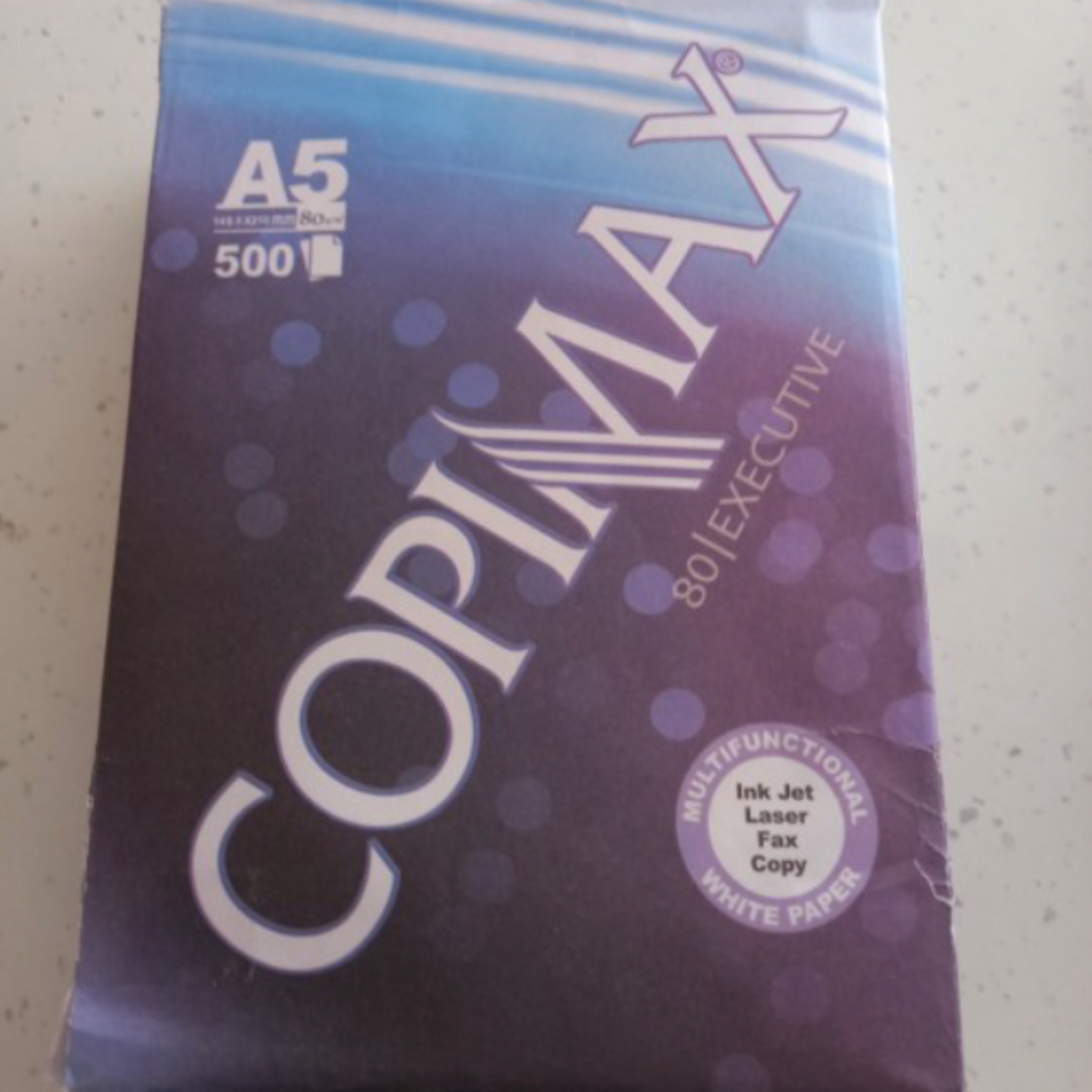 کاغذ کپی مکس آ5 copymax A5 paper