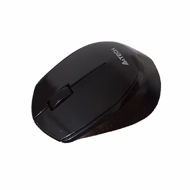موس بی سیم a4tech مدل w10 رنگ مشکی 