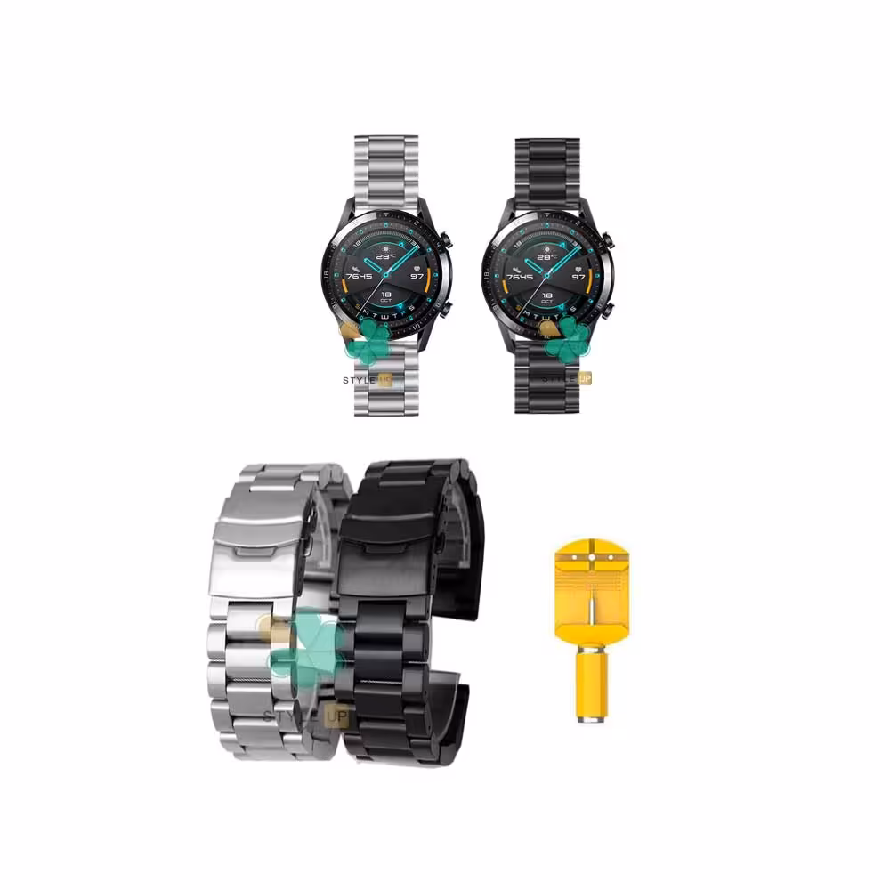 بند فلزی ساعت هواوی واچ Huawei Watch GT 2 46mm مدل Longines
