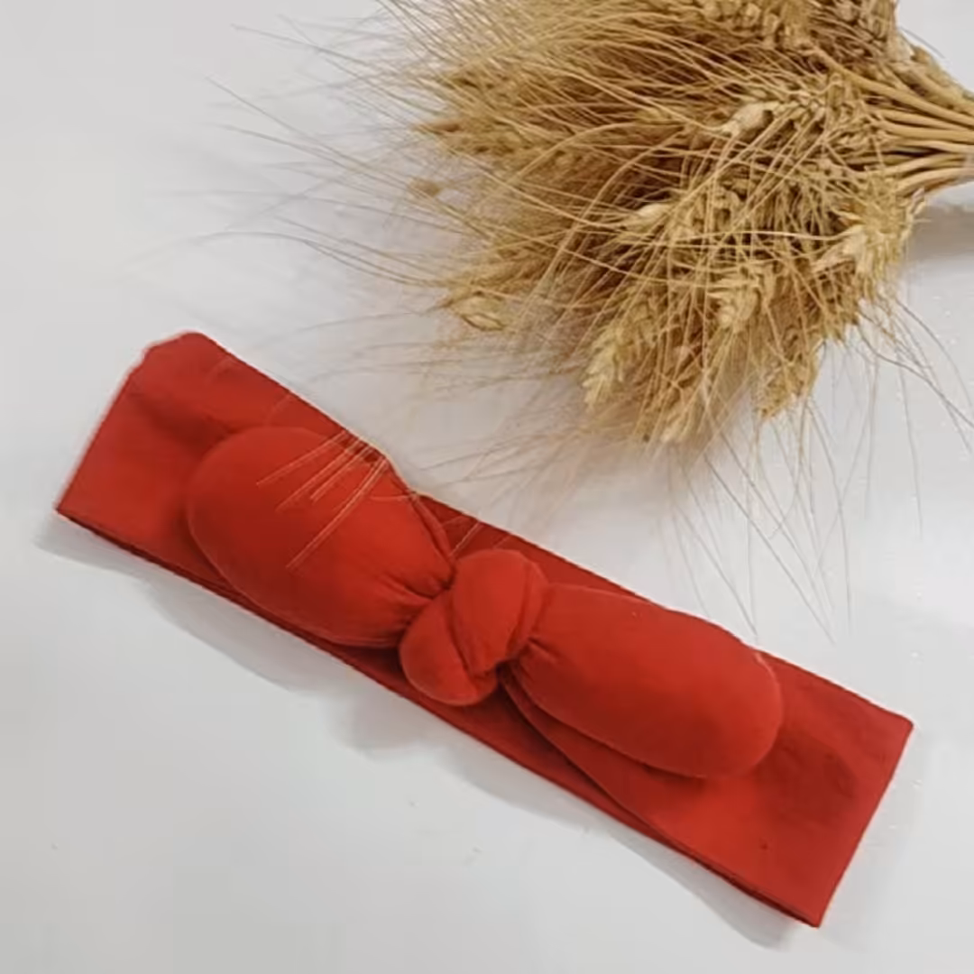 هدبند گره ای تپلی جنس تریکو نرم و با کشسانی بالا