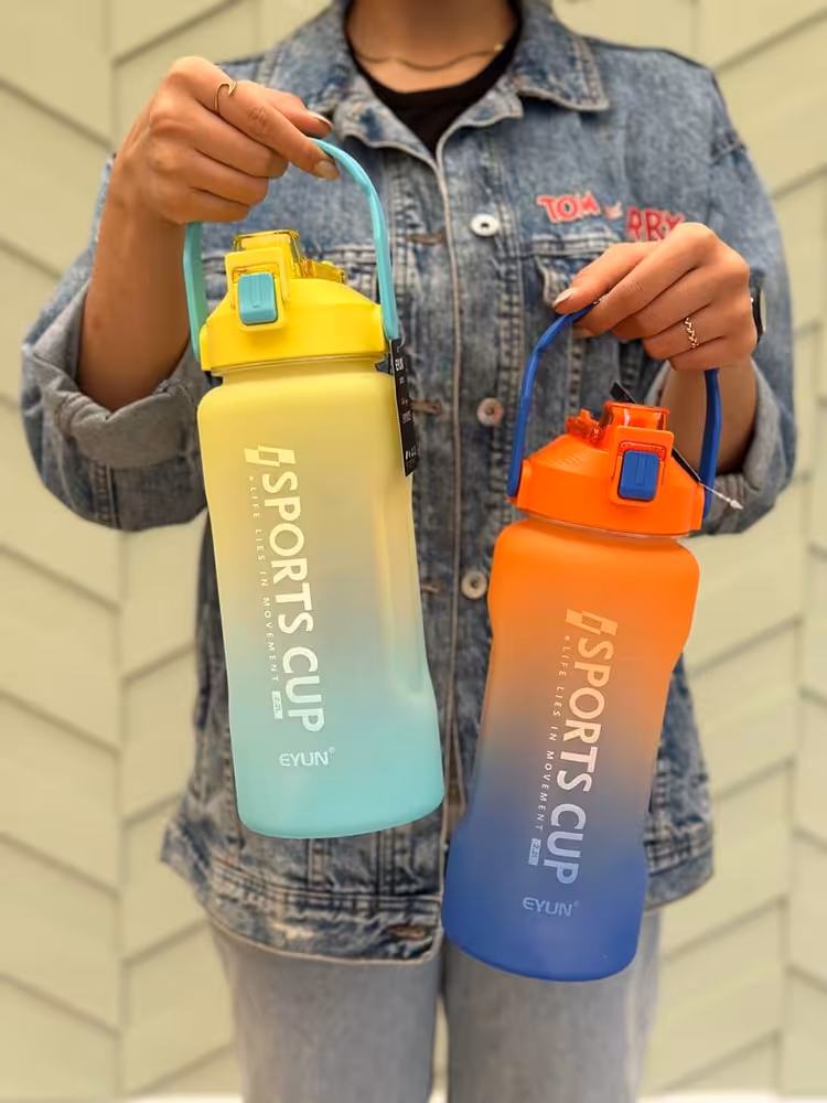 قمقمه دولیتری رنگی کد00958