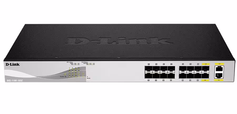 سوئیچ 16 پورت مدیریتی دی لینک مدل دی ایکس اس 1100 16 اس سی