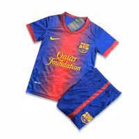 پیراهن و شورت بچه گانه کلاسیک بارسلونا 2013