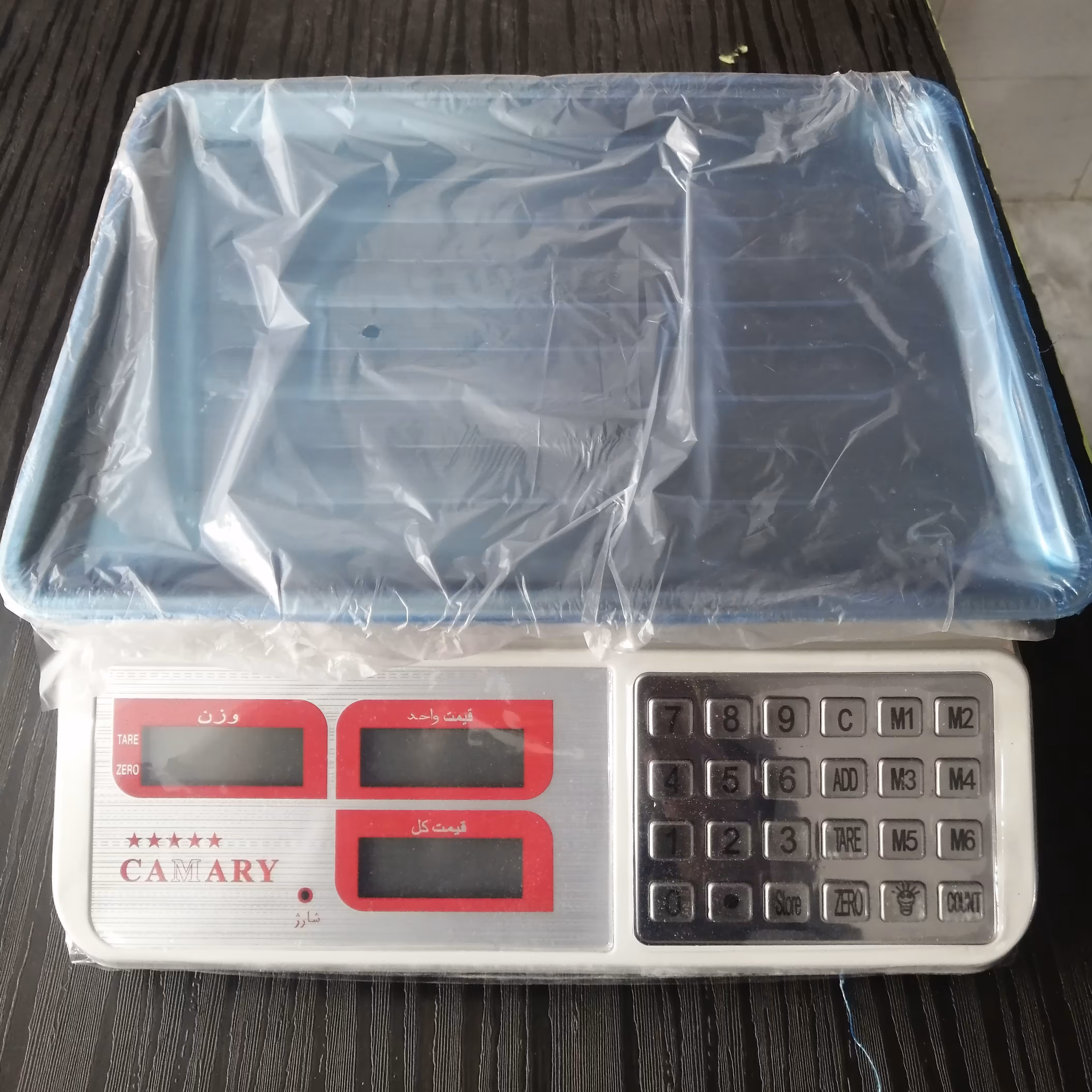 ترازو 40 کیلویی کمری دکمه استیل 