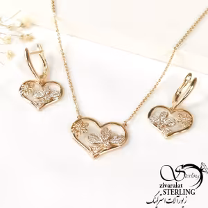 نیمست ژوپینگ قلب گلدار برند ژوپینگ کد7790