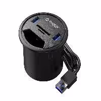 هاب USB  و کارت خوان رومیزی چند کاره اوریکو  ORICO-DESK-2UST Multi-Function Desktop Grommet