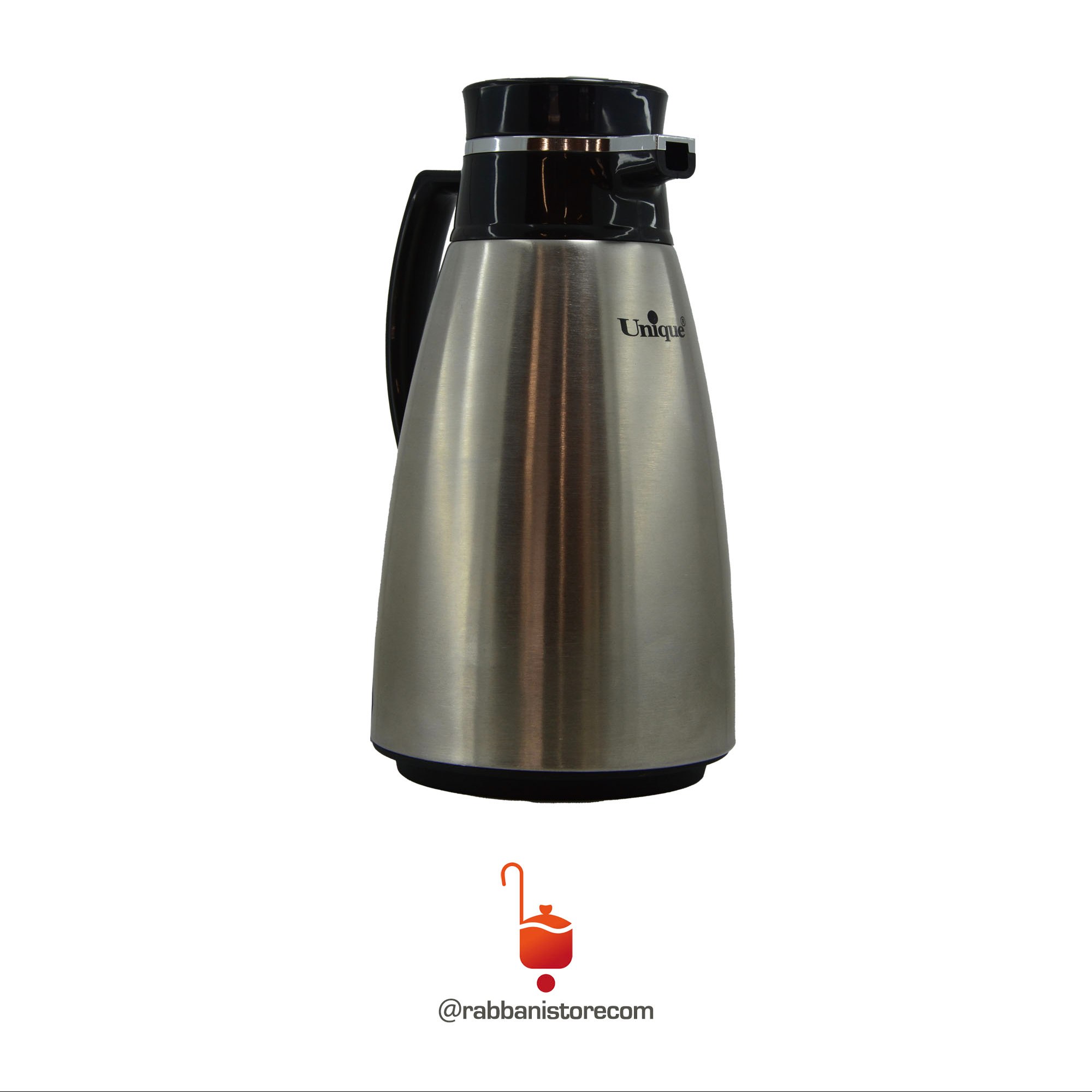 فلاکس 1.3 لیتری یونیک استیل شیشه صورتی 1853