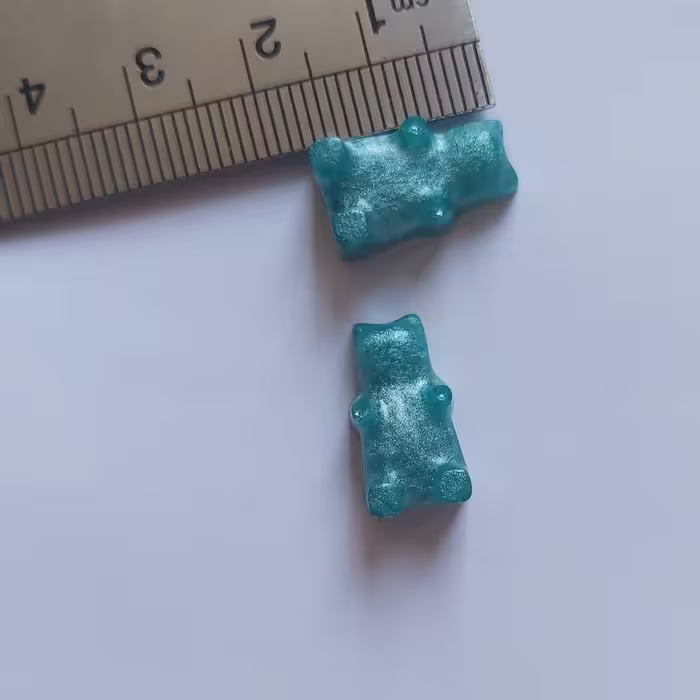 خرس کوچک یک ونیم سانتی آبی