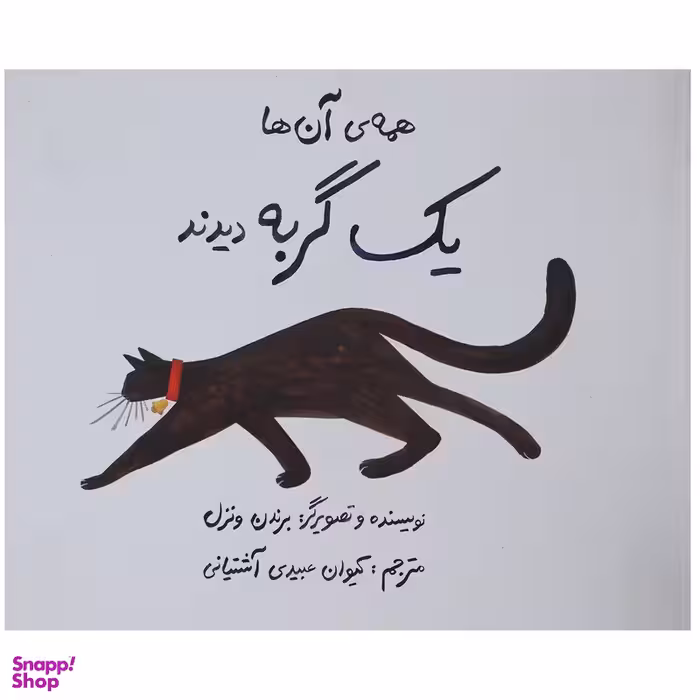 کتاب همه ی آن ها یک گربه دیدند اثر برندن ونزل - شومیز