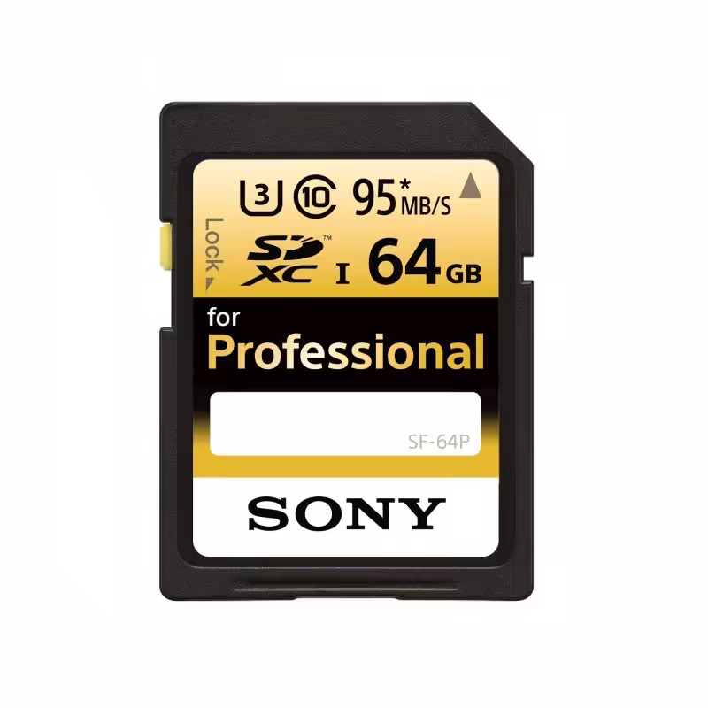 کارت حافظه سونی مدل Sony 64GB UHS-I SDXC U3 (Class 10) - SF-64P/T1
