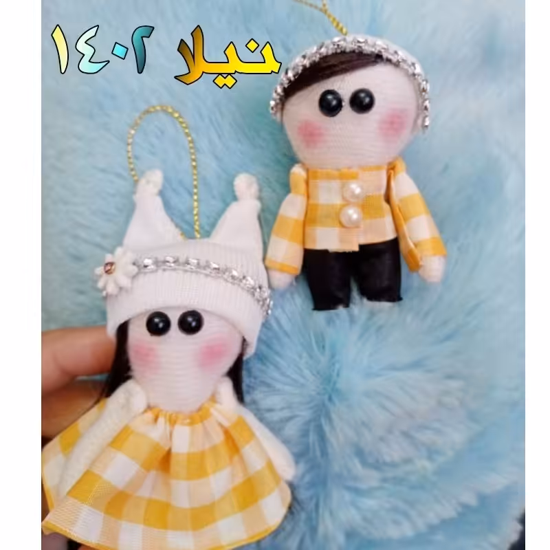 عروسک روسی ست خواهر برادر سرکلیدی کد8