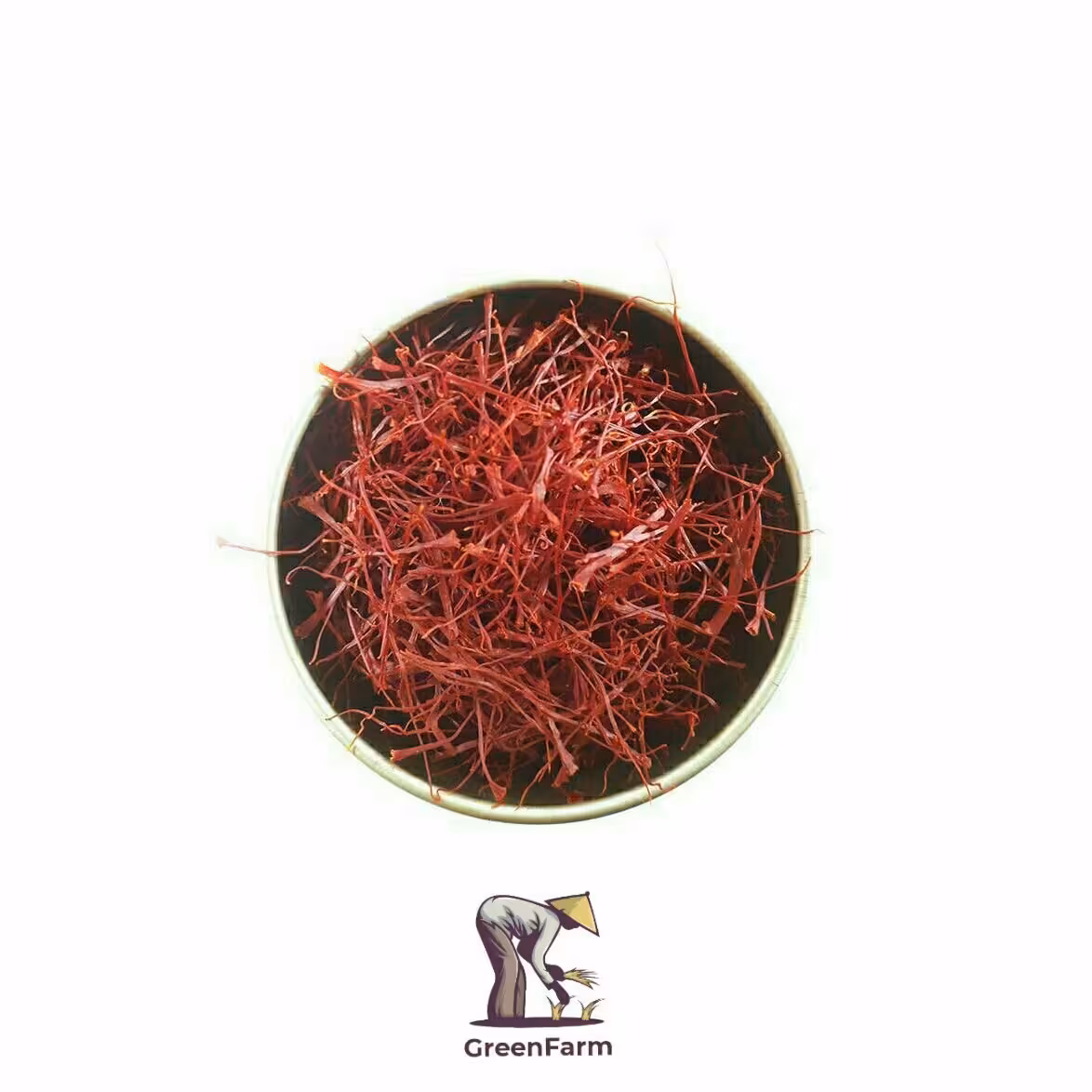 10مثقال زعفران شبه نگین درجه 1 مزرعه سبز (به همراه هدیه )