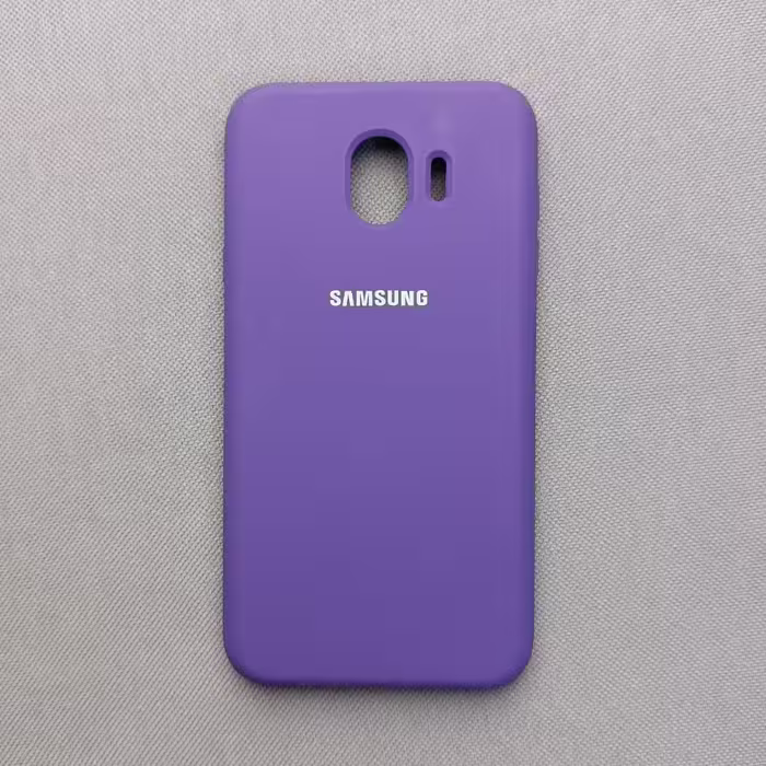 گارد  -  کاور  -  قاب سیلیکونی  اورجینال پاکنی رنگ بنفش مناسب برای سامسونگ Galaxy J4 2018