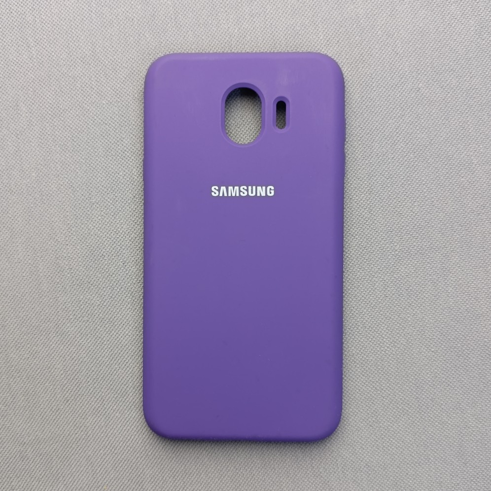 گارد - کاور - قاب سیلیکونی اورجینال پاکنی رنگ بنفش مناسب برای سامسونگ Galaxy J4 2018