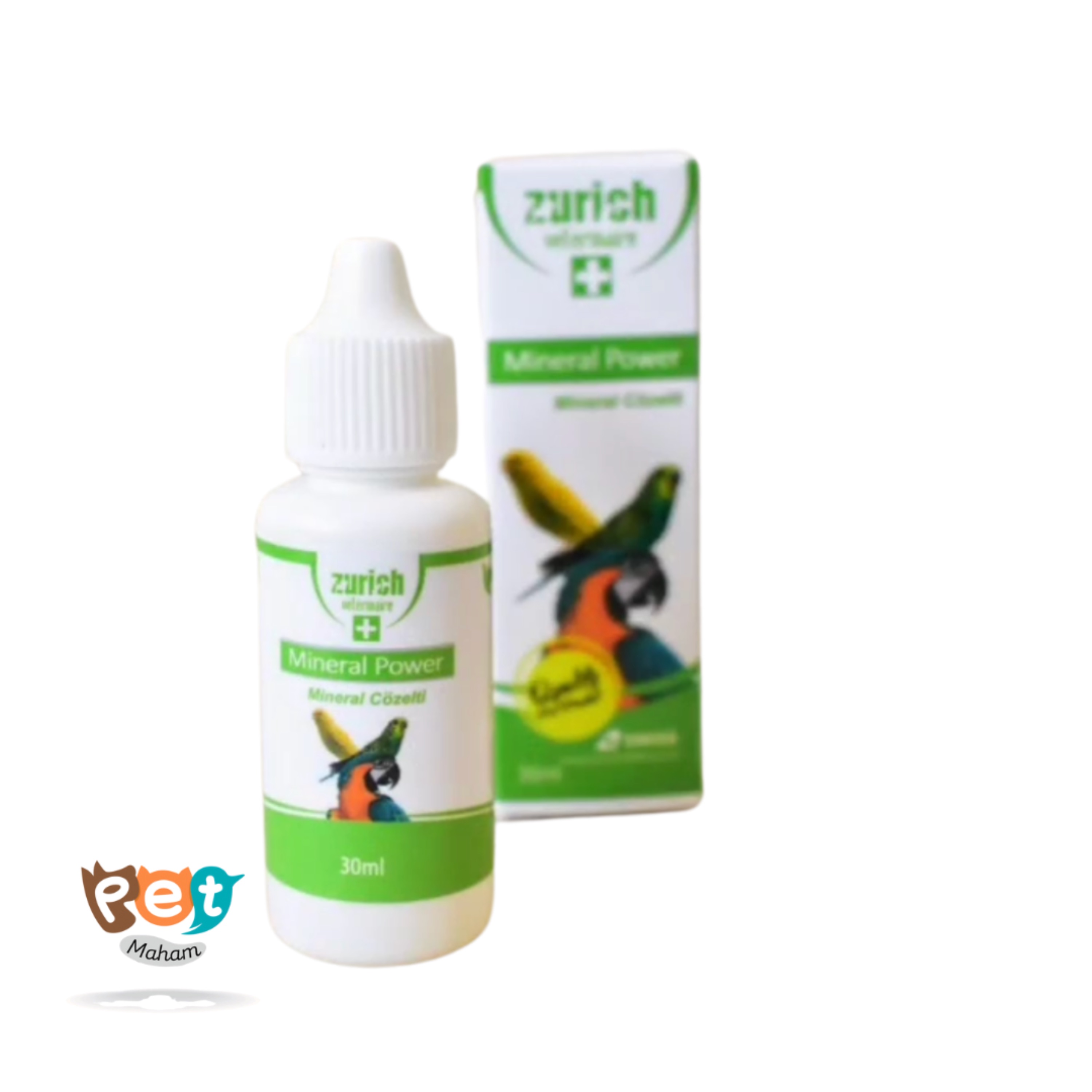 قطره مینرال زوریخ مناسب همه پرنده ها