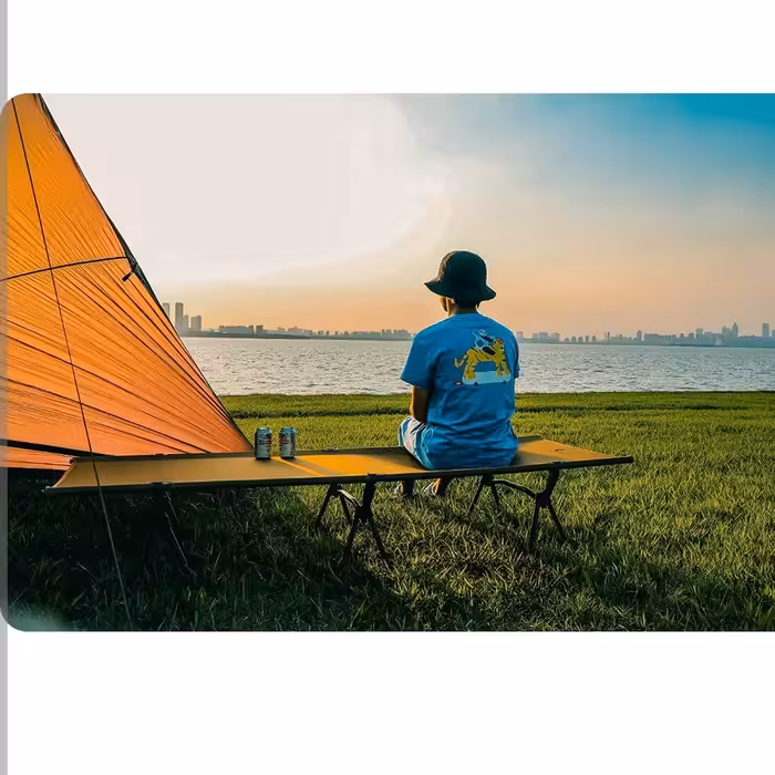 تخت تاشو قابل حمل سفری  مدل کنتال