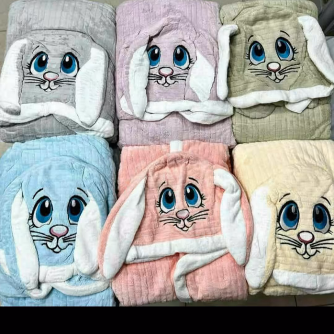 حوله تن پوش بچه گانه عروسکی
