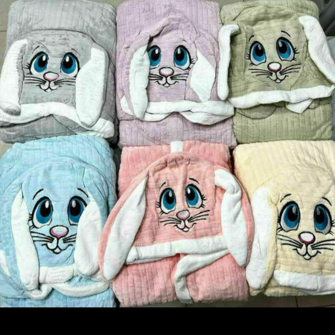 حوله تن پوش بچه گانه عروسکی