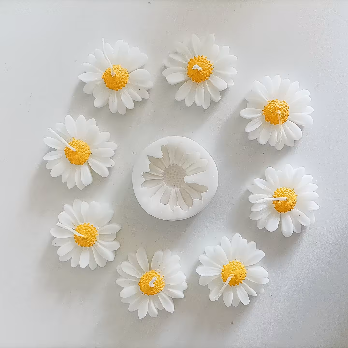 قالب سیلیکونی گل بابونه ، گل مارگریت