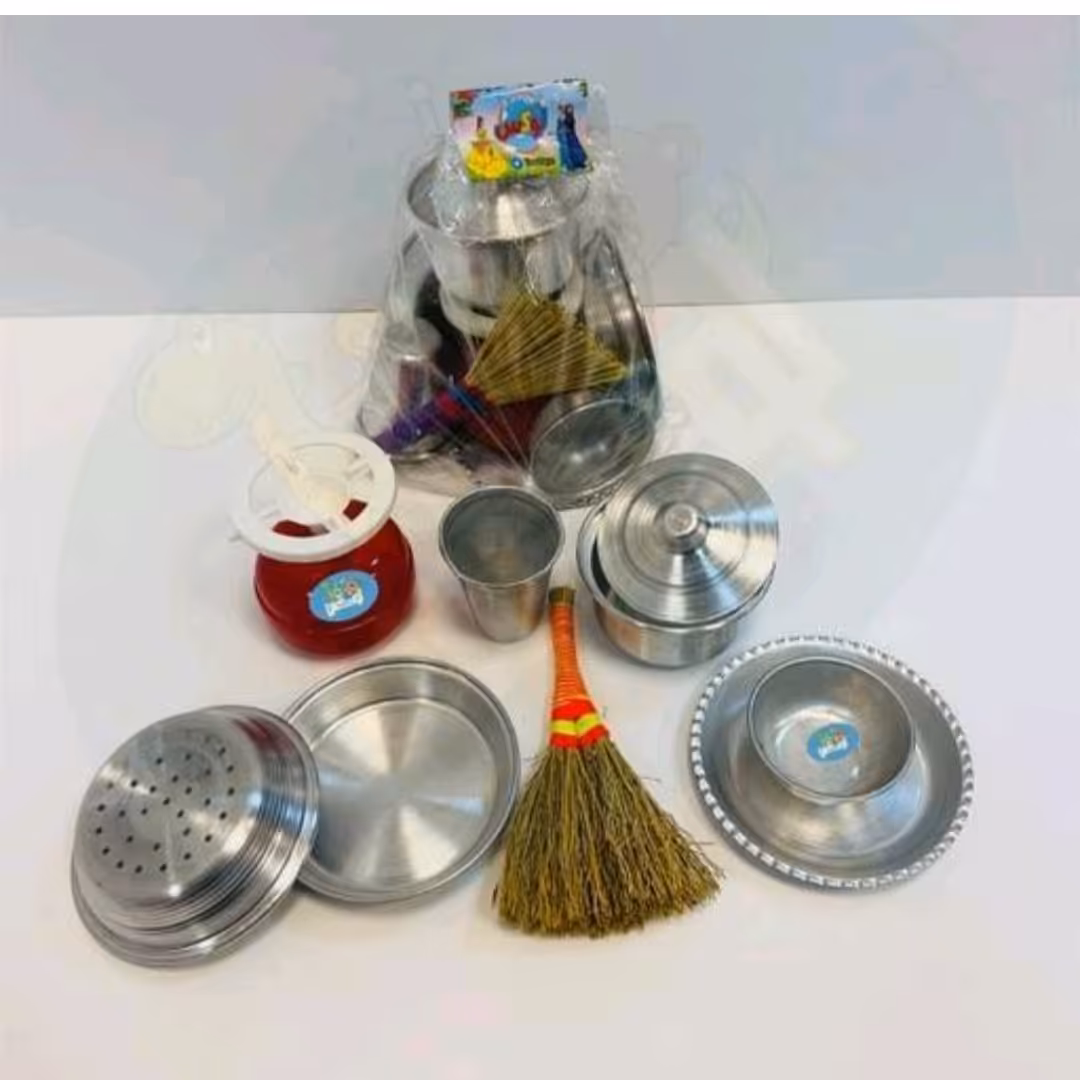 سرویس آشپزخانه اسباب بازی  روحی 9پارچه 