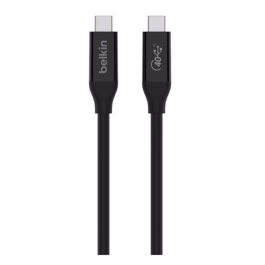 قیمت و خرید کابل تبدیل 0.8 متری USB-C به USB-C بلکین مدل CONNECT INZ001bt0.8MBK | یاس ارتباط