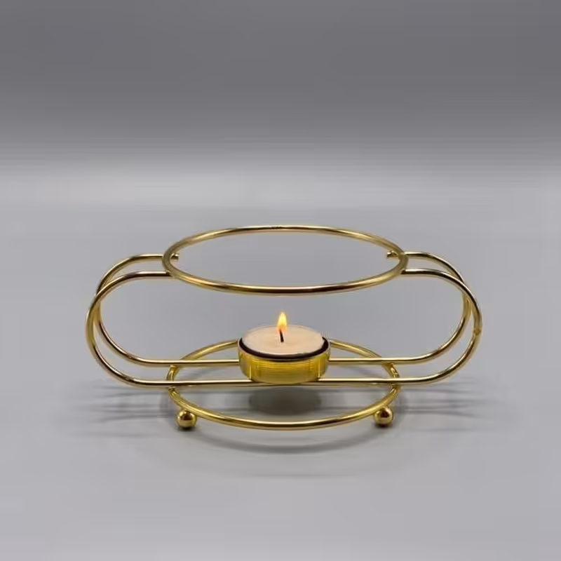 وارمر قوری فلزی طلایی