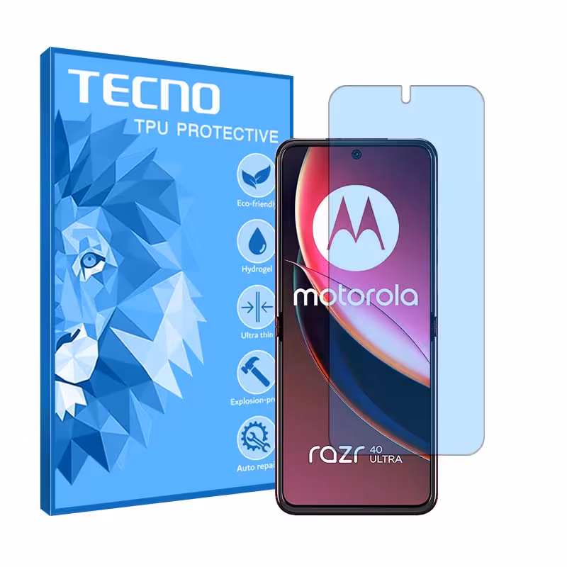 گلس موتورولا Razr 40 Ultra مدل آنتی بلو برند تکنو کد S