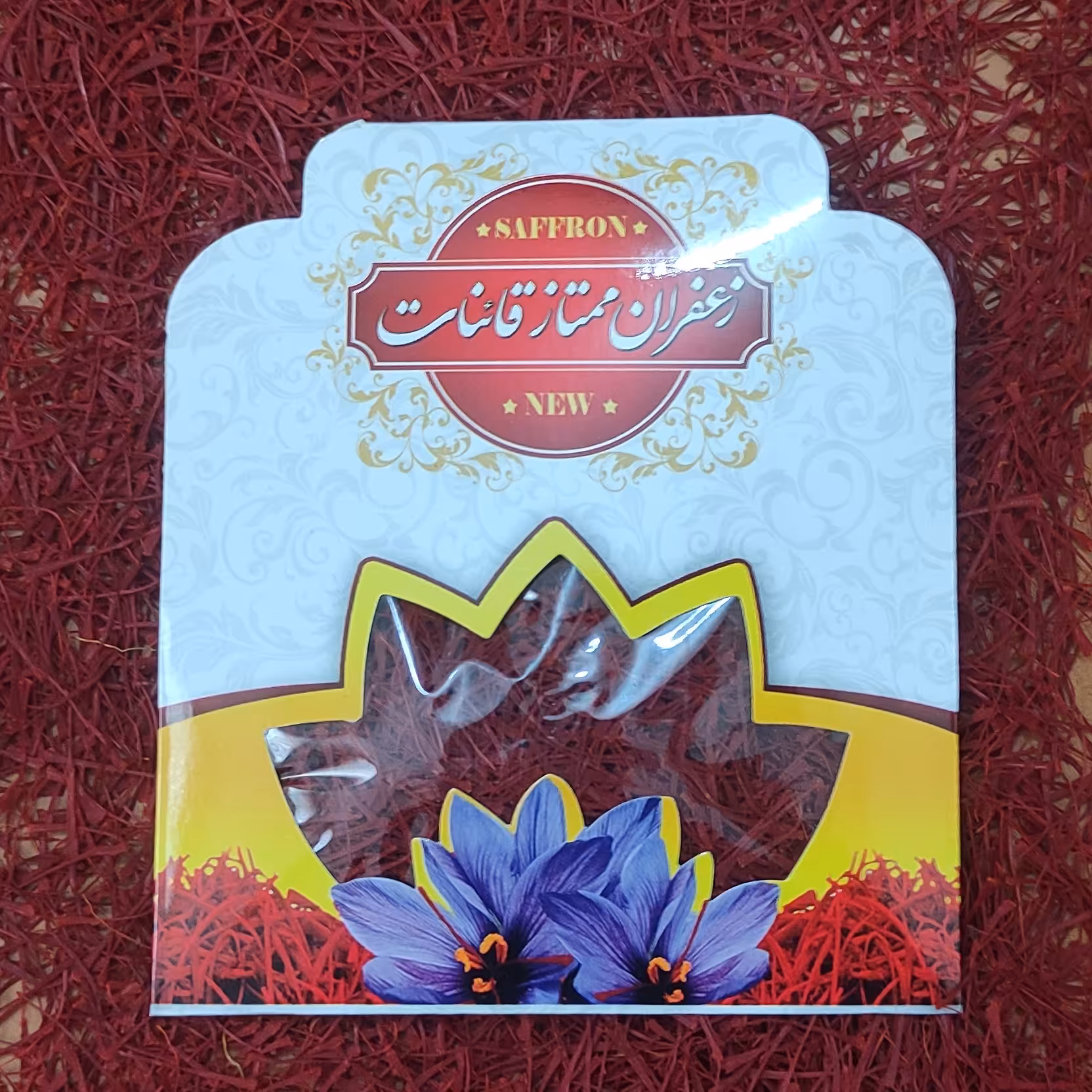 زعفران 2 گرمی ممتاز قائنات با ارسال رایگان
