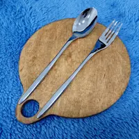 قاشق و چنگال 12 پارچه غذاخوری استیل کابان کد 191 با ارسال رایگان