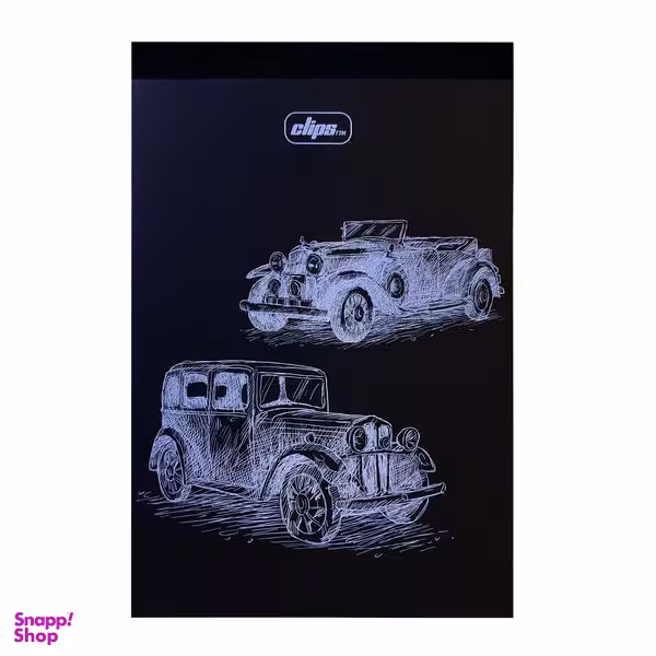 دفتر طراحی کلیپس مدل Car کد 1384