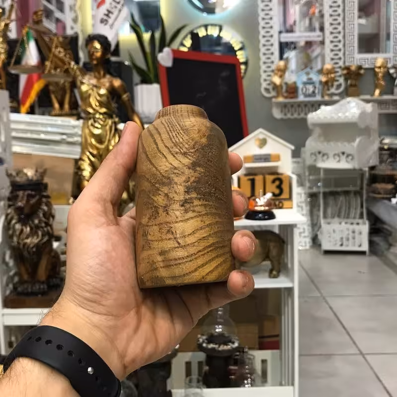 گلدان چوبی جنگلی