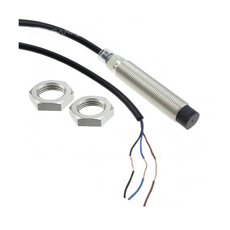 سنسور القایی سه سیمه PNP-NO امرون E2B-M12LN05-WP-B1 2M