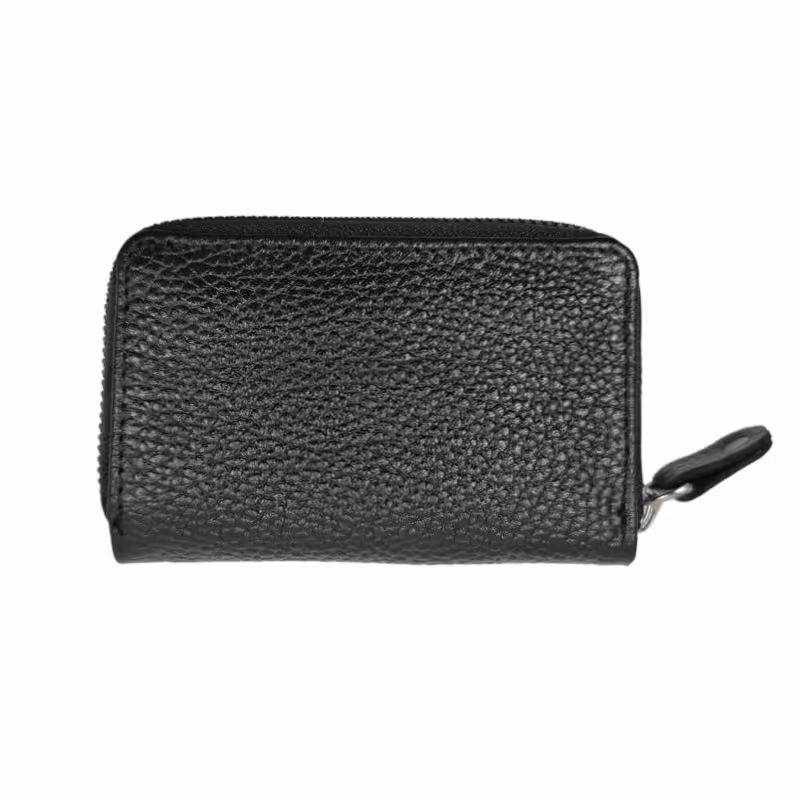 جاکارتی زیپ دار چرم طبیعی فلوتر مدل CW1