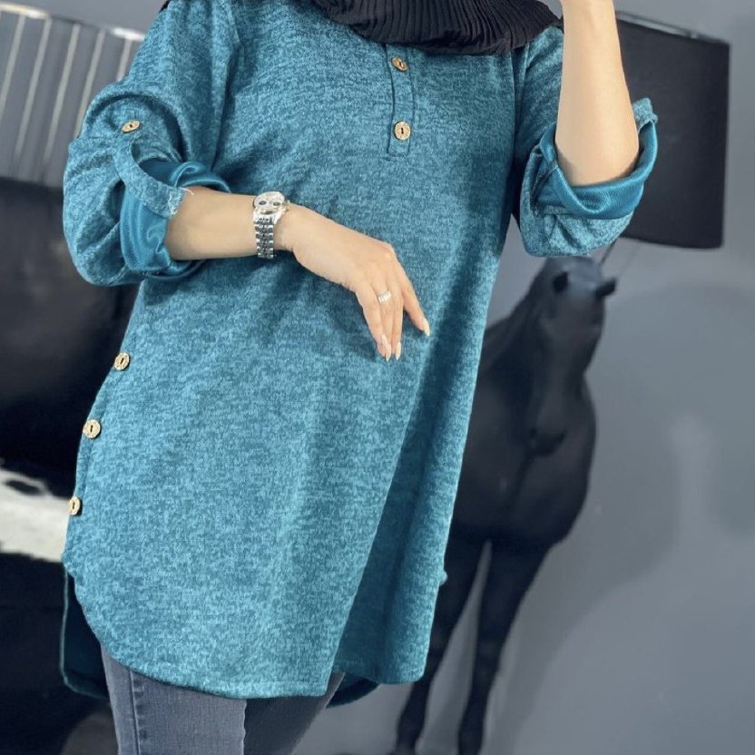 تونیک بغل دکمه سوری