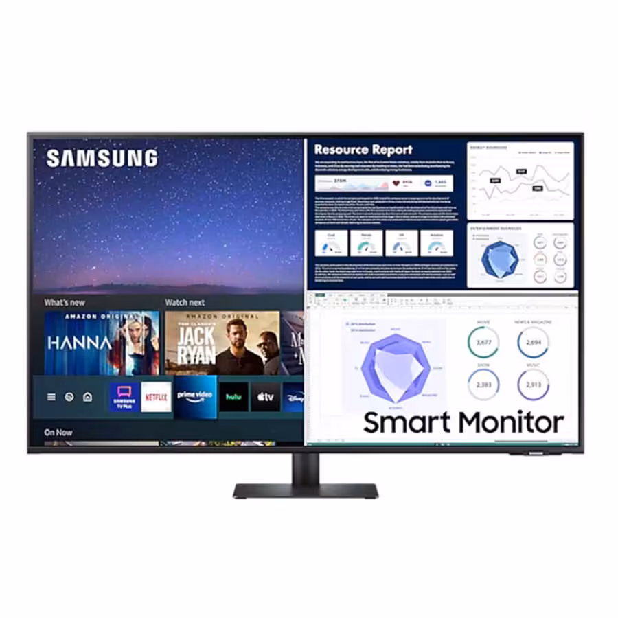 قیمت و خرید مانیتور هوشمند 43 اینچ سامسونگ مدل LS43AM700UMXUE | یاس ارتباط