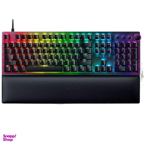 کیبورد مخصوص بازی ریزر (Razer) مدل (linear optical) Huntsman V2 Red Switch
