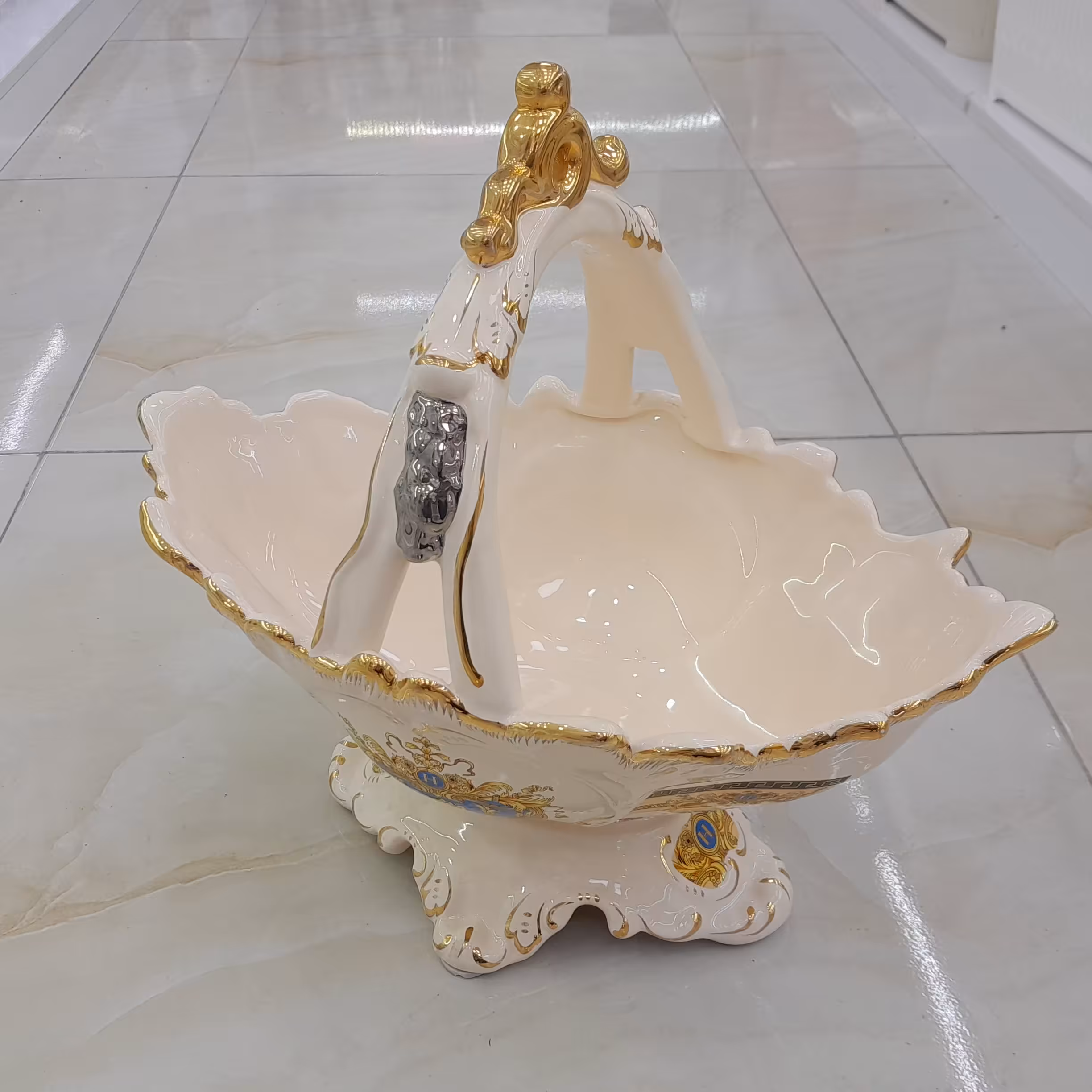 کشکول چینی طلاکوب