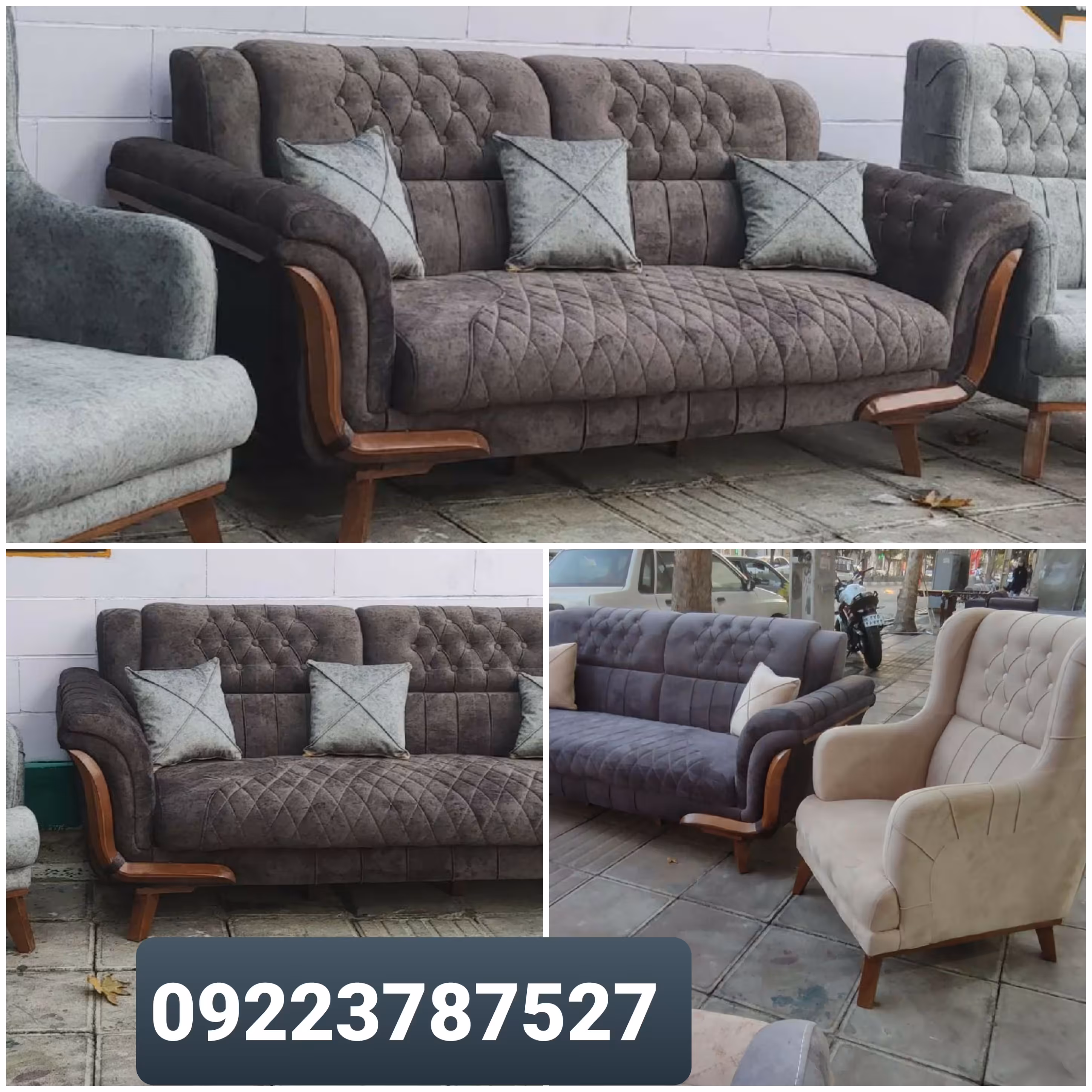 مبلمان مارشال با متریال عالی ارسال به تمام نقاط هزینه ارسال به عهده مشتری میباشد