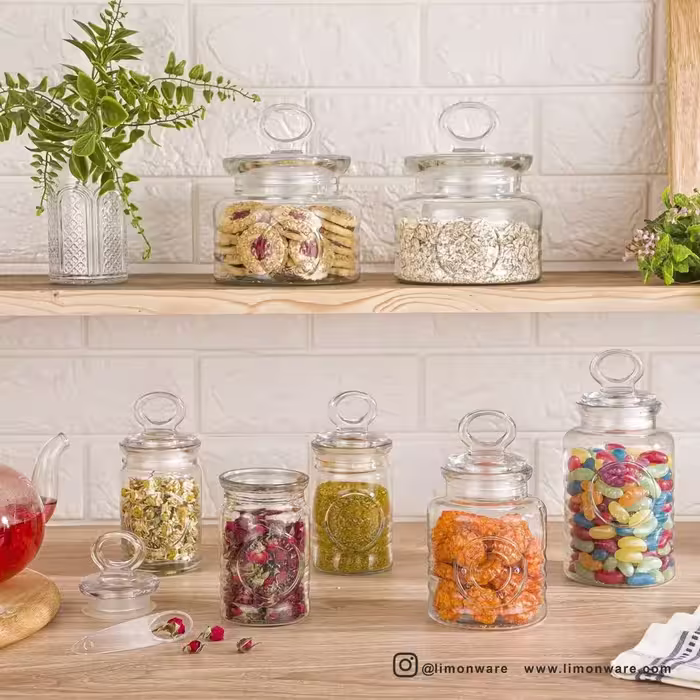 شیشه ادویه روستیک لیمون