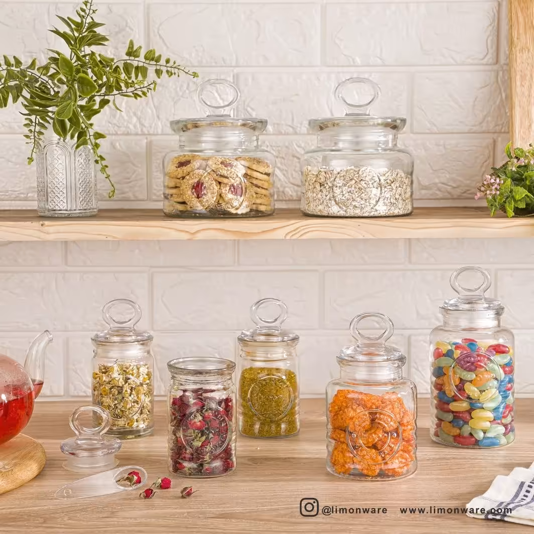 شیشه ادویه روستیک لیمون