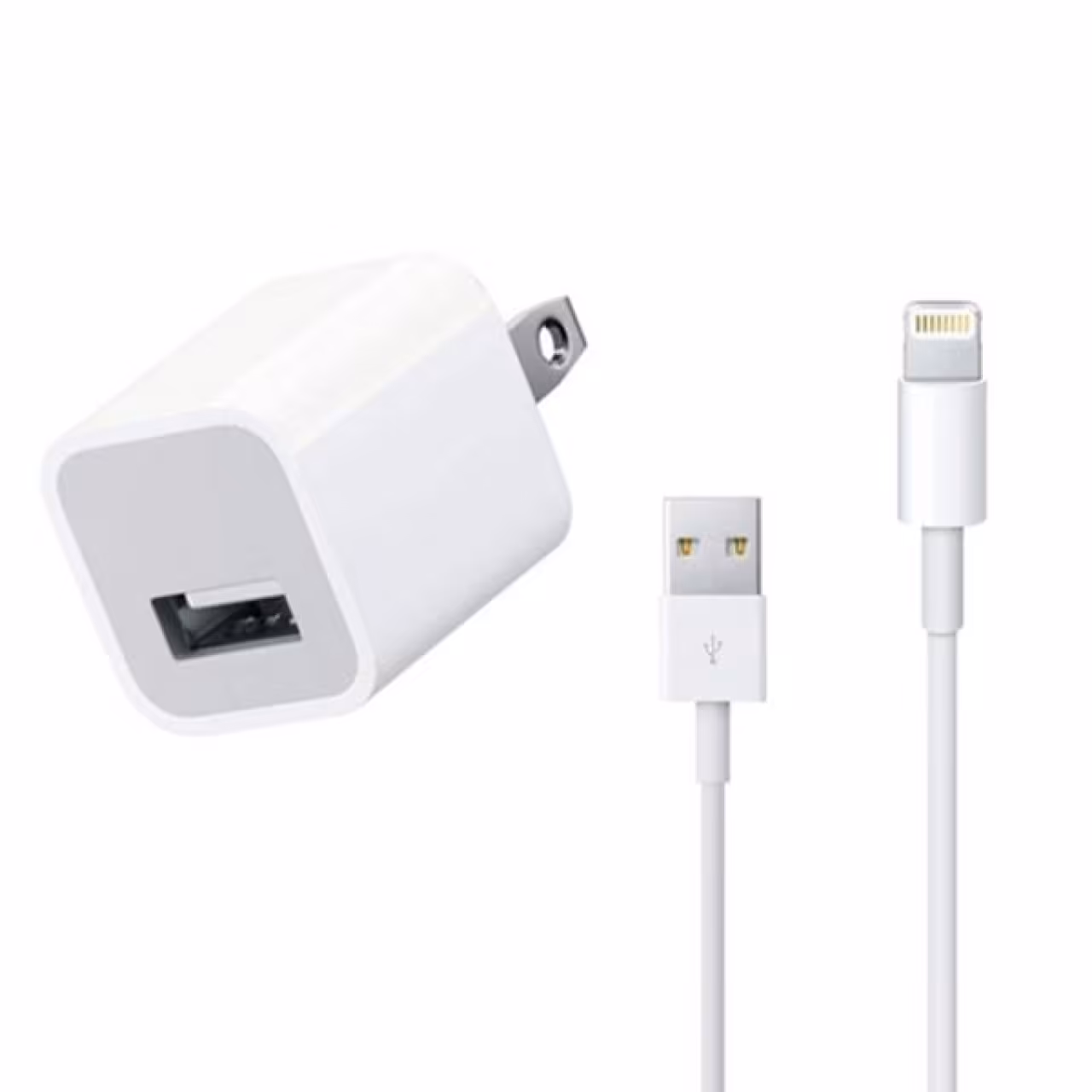 شارژر دیواری کد 176 همراه با کابل تبدیل لایتنینگ