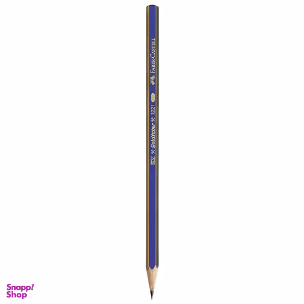 مداد طراحی فابر کاستل مدل گلد فابر 6B کد 1221