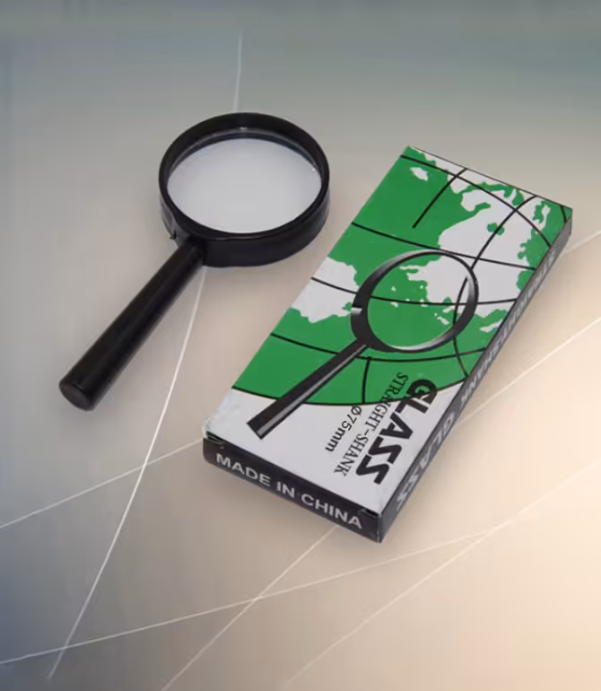 ذره بین دسته دار Glass 75