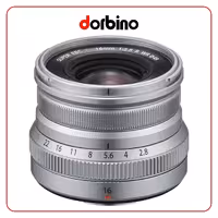 لنز فوجی فیلم FUJIFILM XF 16mm f/2.8 R WR Lens (Silver) - فروشگاه دوربین دوربینو