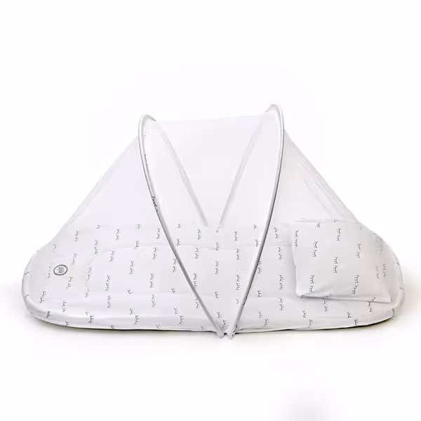 تشک پشه بند مسافرتی ایسیز طرح خوابالو