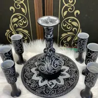 ست تنگ و جام سنگی طرح اسلیمی