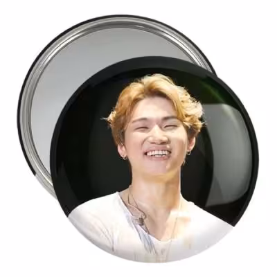 آینه جیبی خندالو مدل ده سونگ گروه بیگ بنگ BIGBANG کد 12563