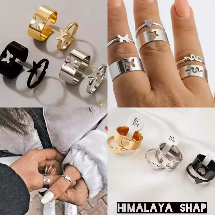 ست انگشتر پروانه ، ست انگشتر،قیمت ست فقط فقط 70، انگشتر پروانه، 