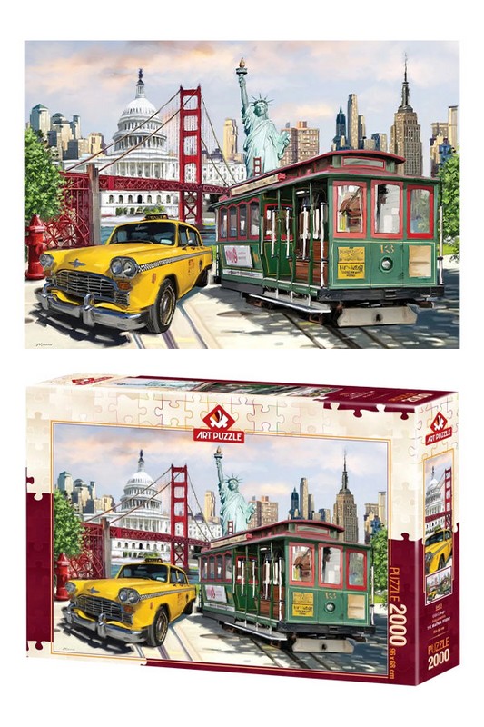 پازل usa collage 5473 2000 pcs